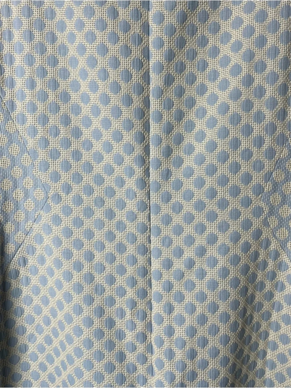Brooks Brothers - Women’s Jacquard Dot Sheath Midi Dress Blue Cream Lined Sz 14‎